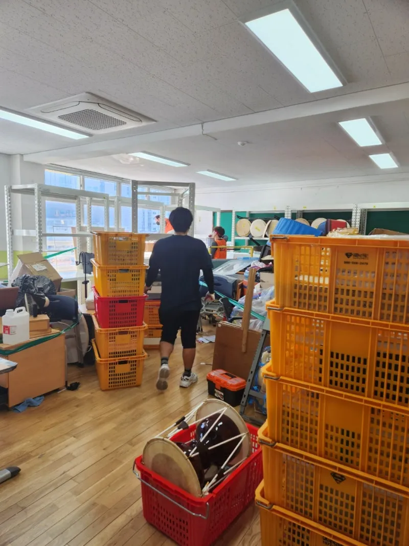 동부교육지원청 특수지원센터 이사 후기 (대구 학교 관공서 포장이사) 현장 사진 9