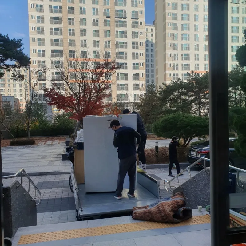현풍 반도 유보라 아파트 포장이사 후기 (1층 상차, 정리까지 마무리)