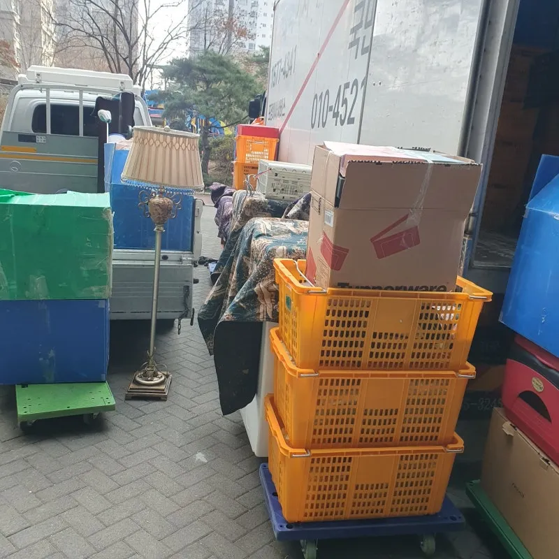 수성구 범어동 두산위브 주상복합 포장이사 후기 (초고층 사다리차 불가 현장) 현장 사진 3