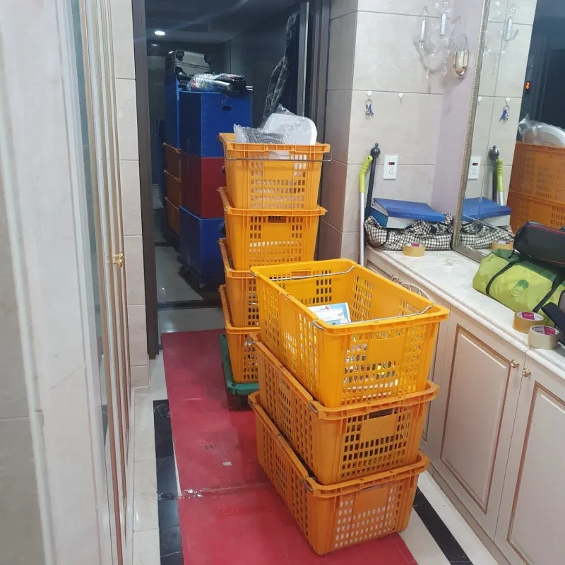 수성구 범어동 두산위브 주상복합 포장이사 후기 (초고층 사다리차 불가 현장) 현장 사진 9