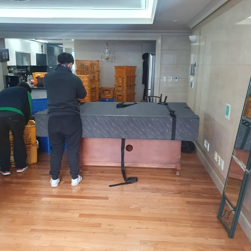 수성구 범어동 두산위브 주상복합 포장이사 후기 (초고층 사다리차 불가 현장) 현장 사진 14