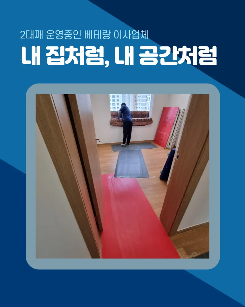 이사 전, 가장 먼저 하는 일? 보양입니다